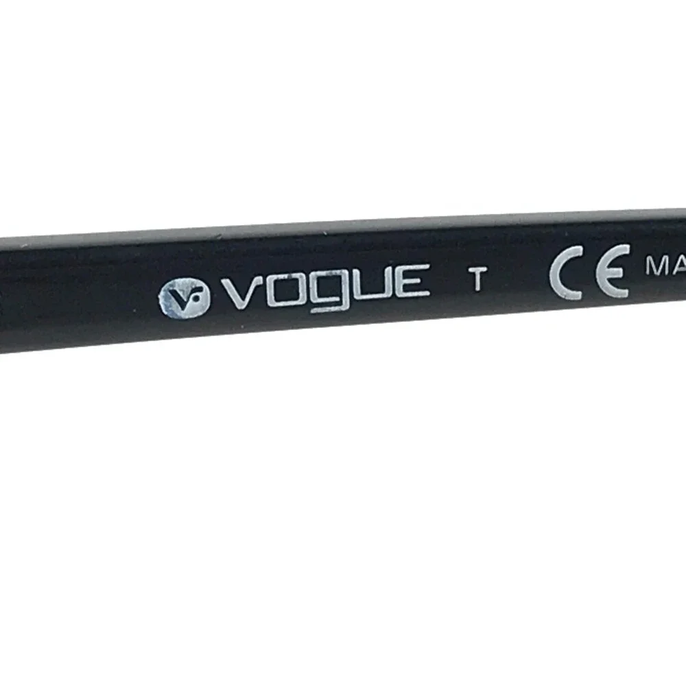 Vogue Eyeglasses Frames VO5225-B W44 Black Square Full Rim 53-18-140